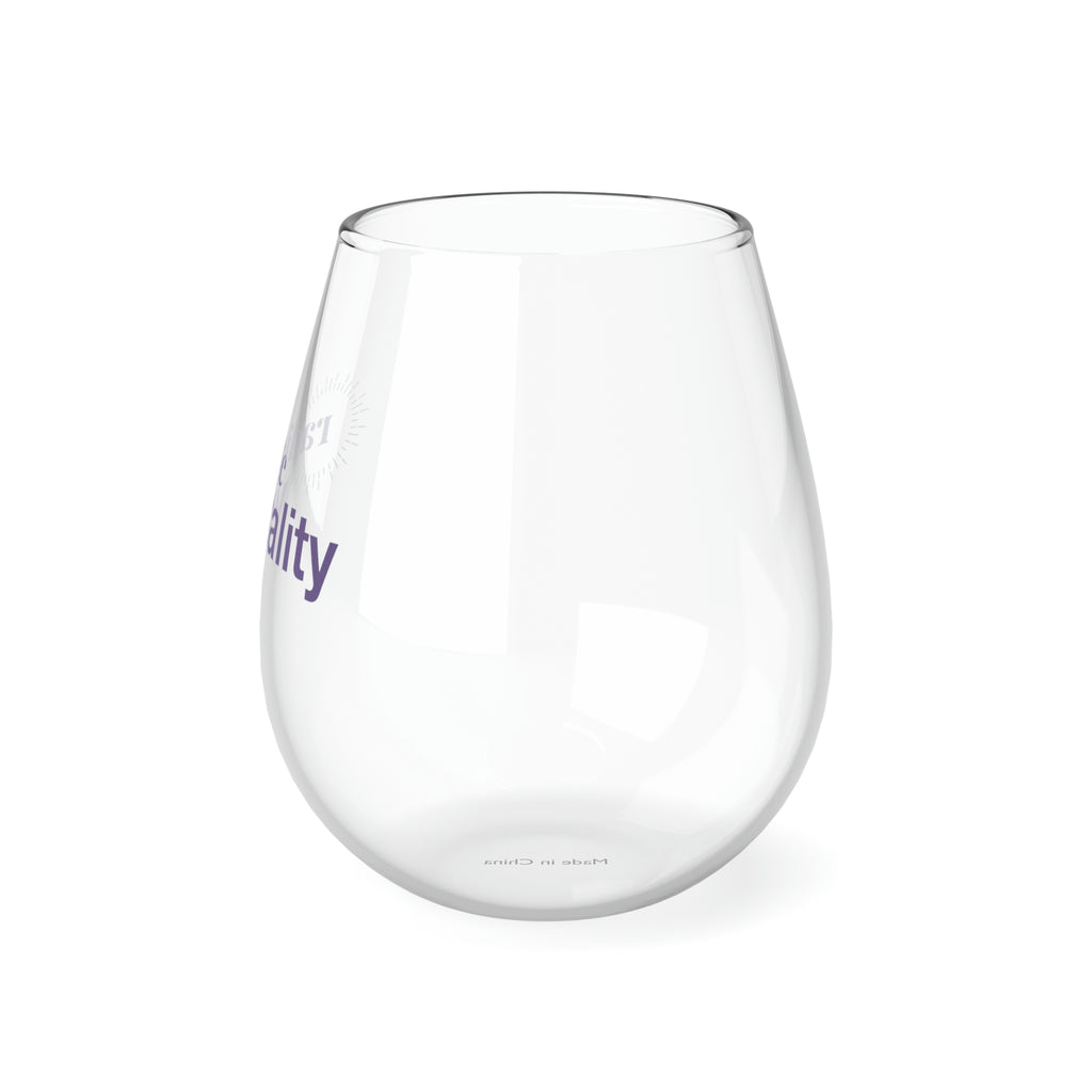 "Vitality" Stemless Wine Glass, 11.75oz