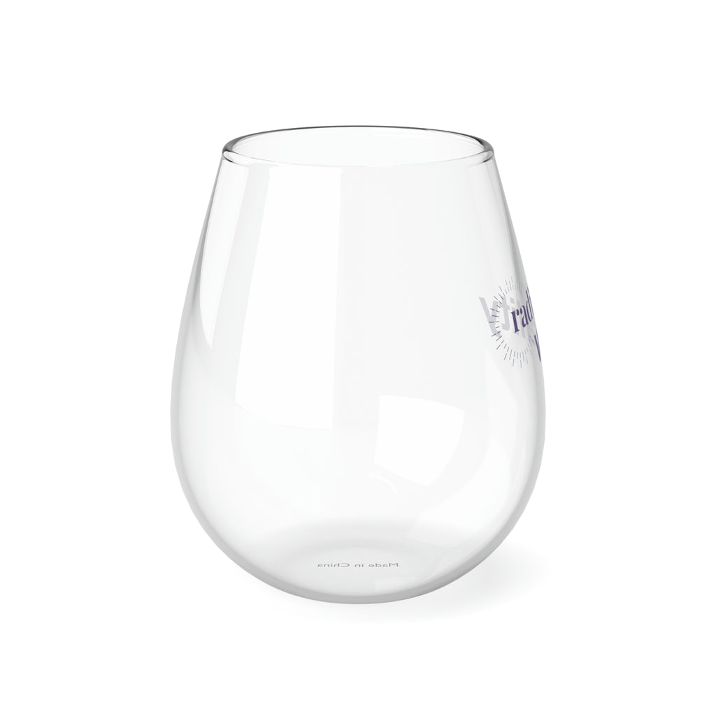 "Vitality" Stemless Wine Glass, 11.75oz