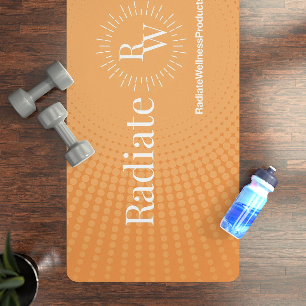 Radiate Wellness Energy Rubber Yoga Mat