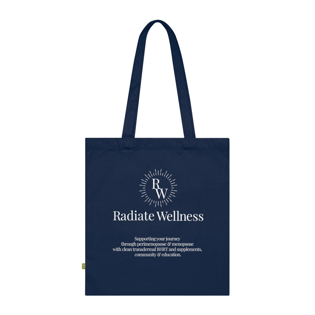 Radiate Wellness Organic Cotton Tote Bag