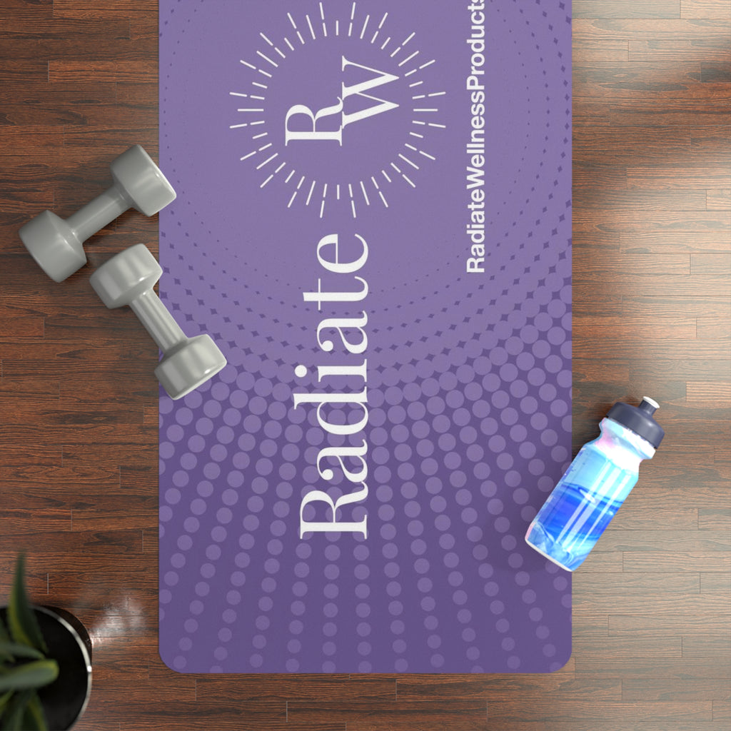 Radiate Wellness Vitality Rubber Yoga Mat