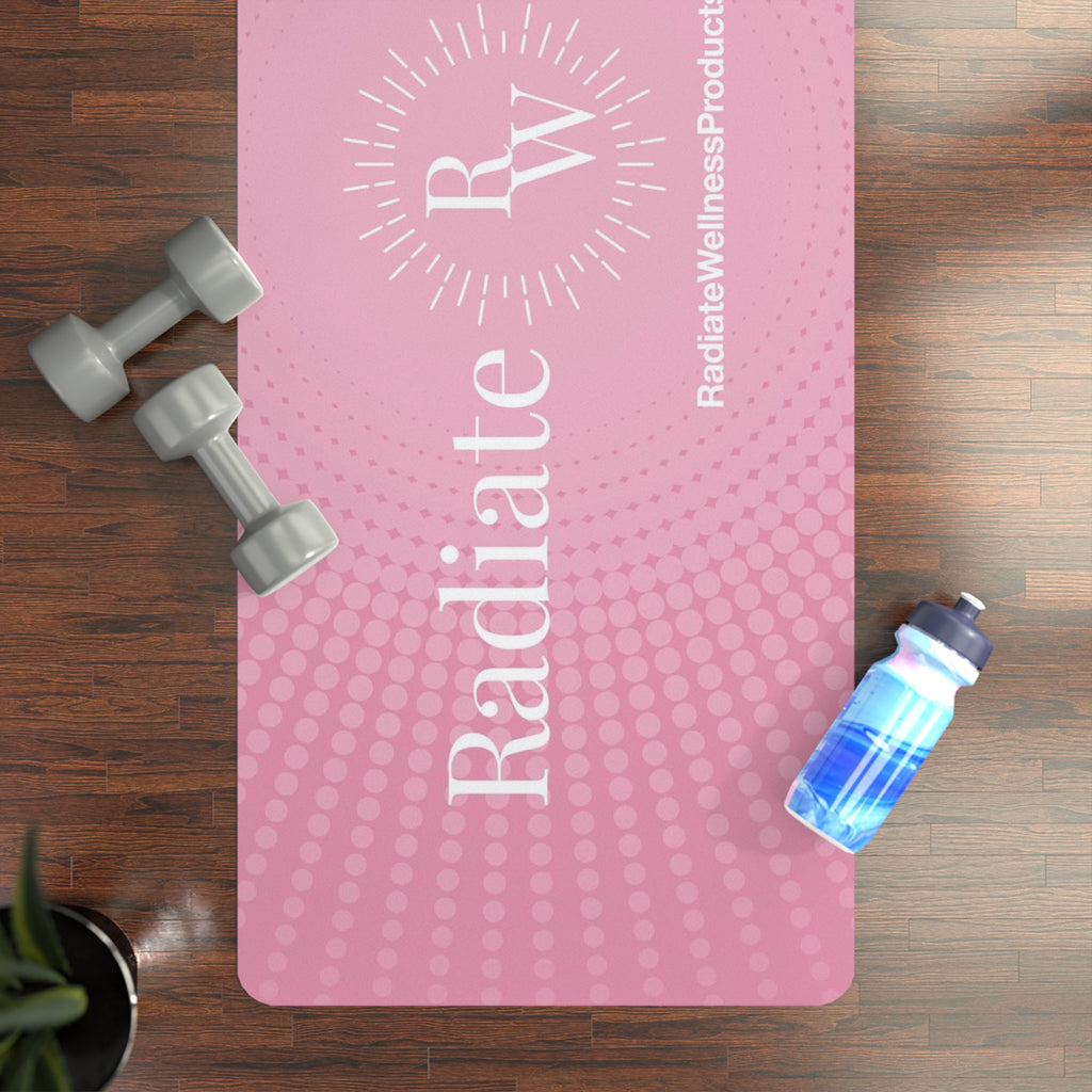 Radiate Wellness Beauty Rubber Yoga Mat