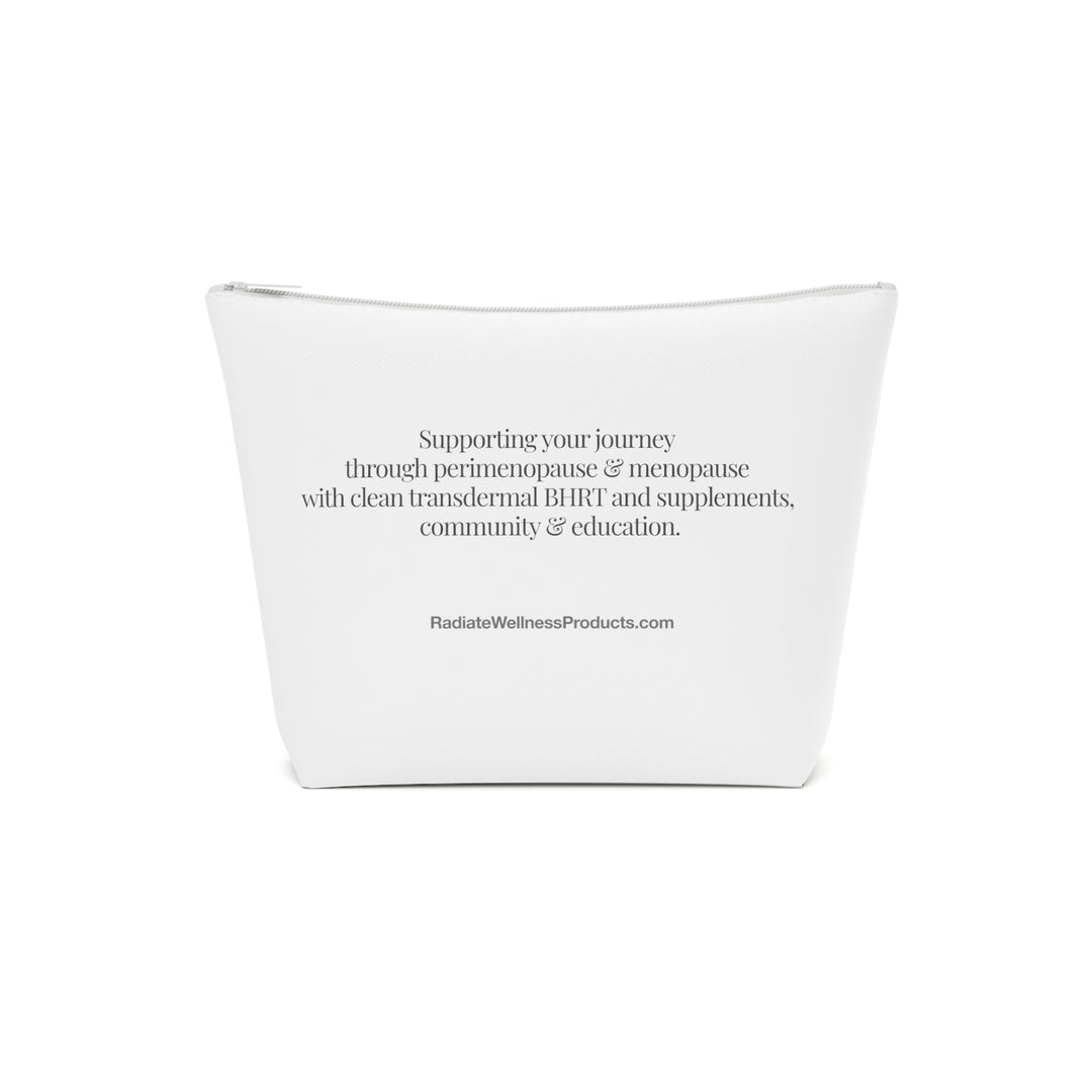 Radiate Wellness Cotton Cosmetic Bag