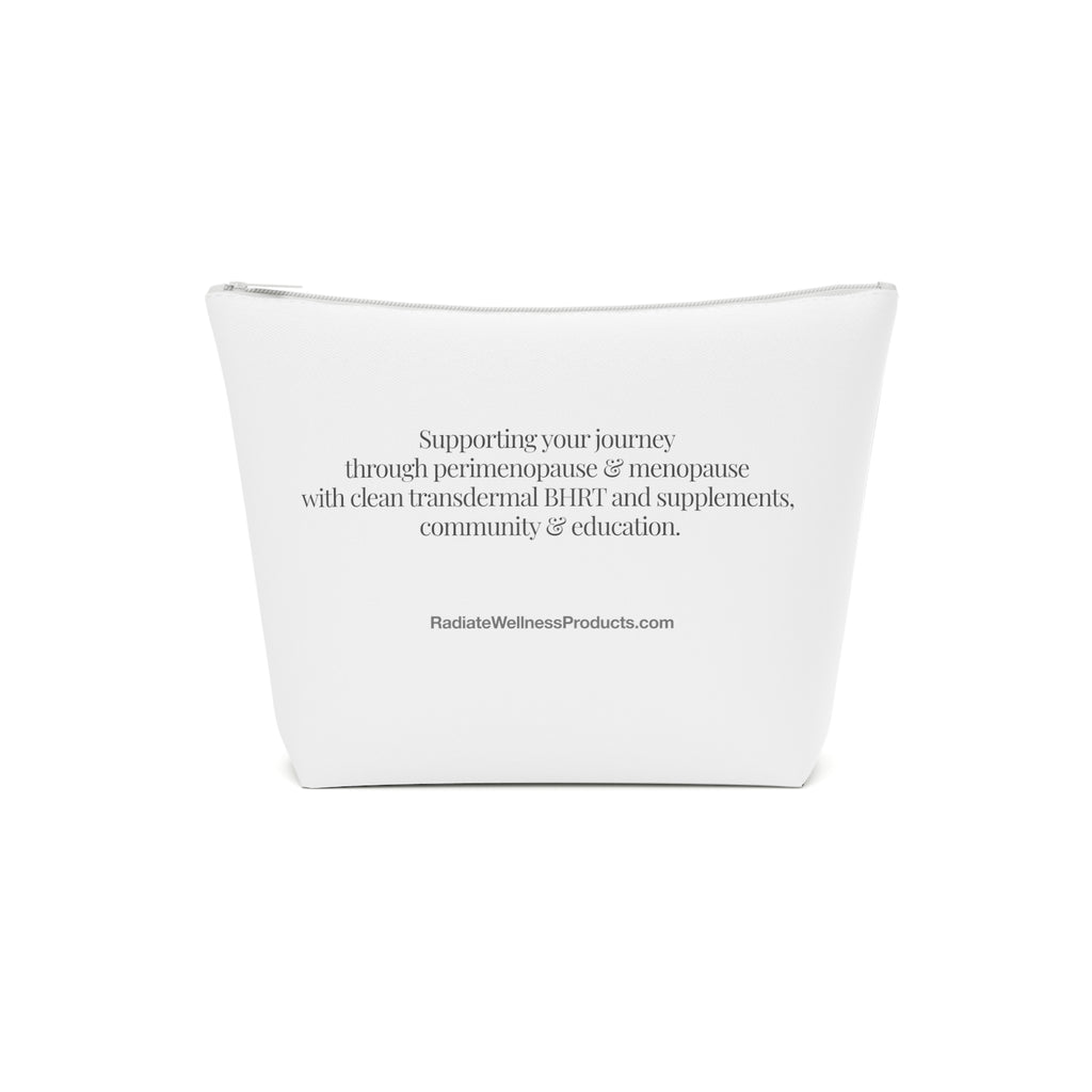 Radiate Wellness Cotton Cosmetic Bag