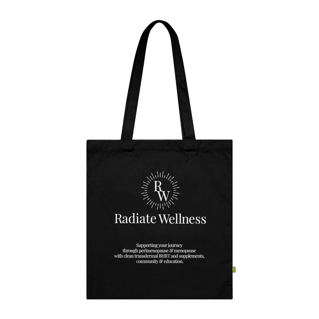 Radiate Wellness Organic Cotton Tote Bag