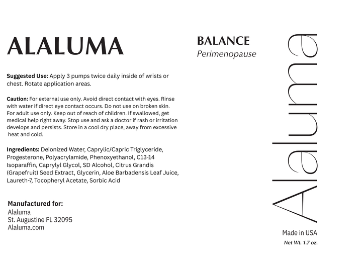 Alaluma Balance