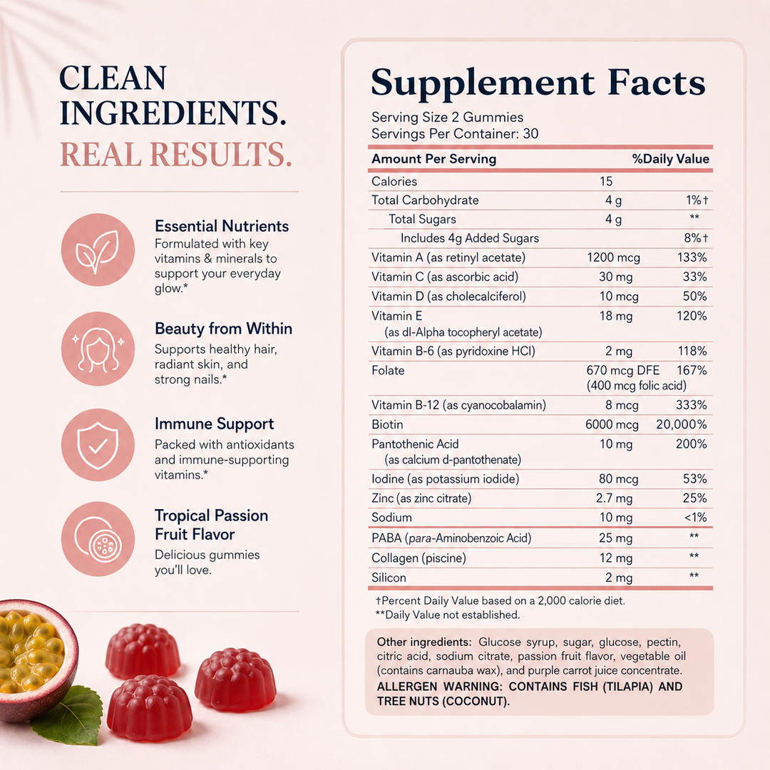 Hair, Skin, & Nails Gummies