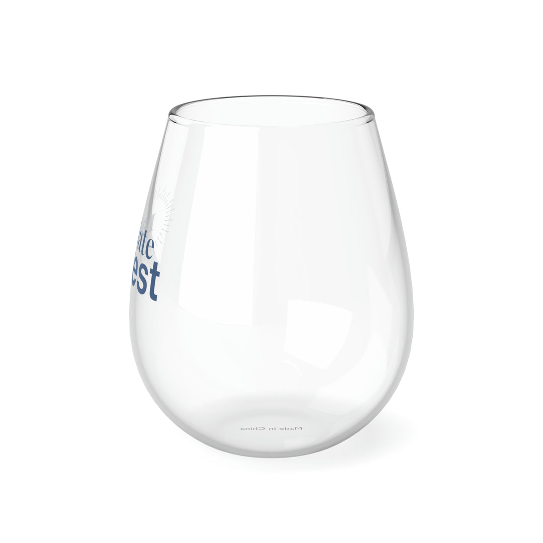 "Rest" Stemless Wine Glass, 11.75oz