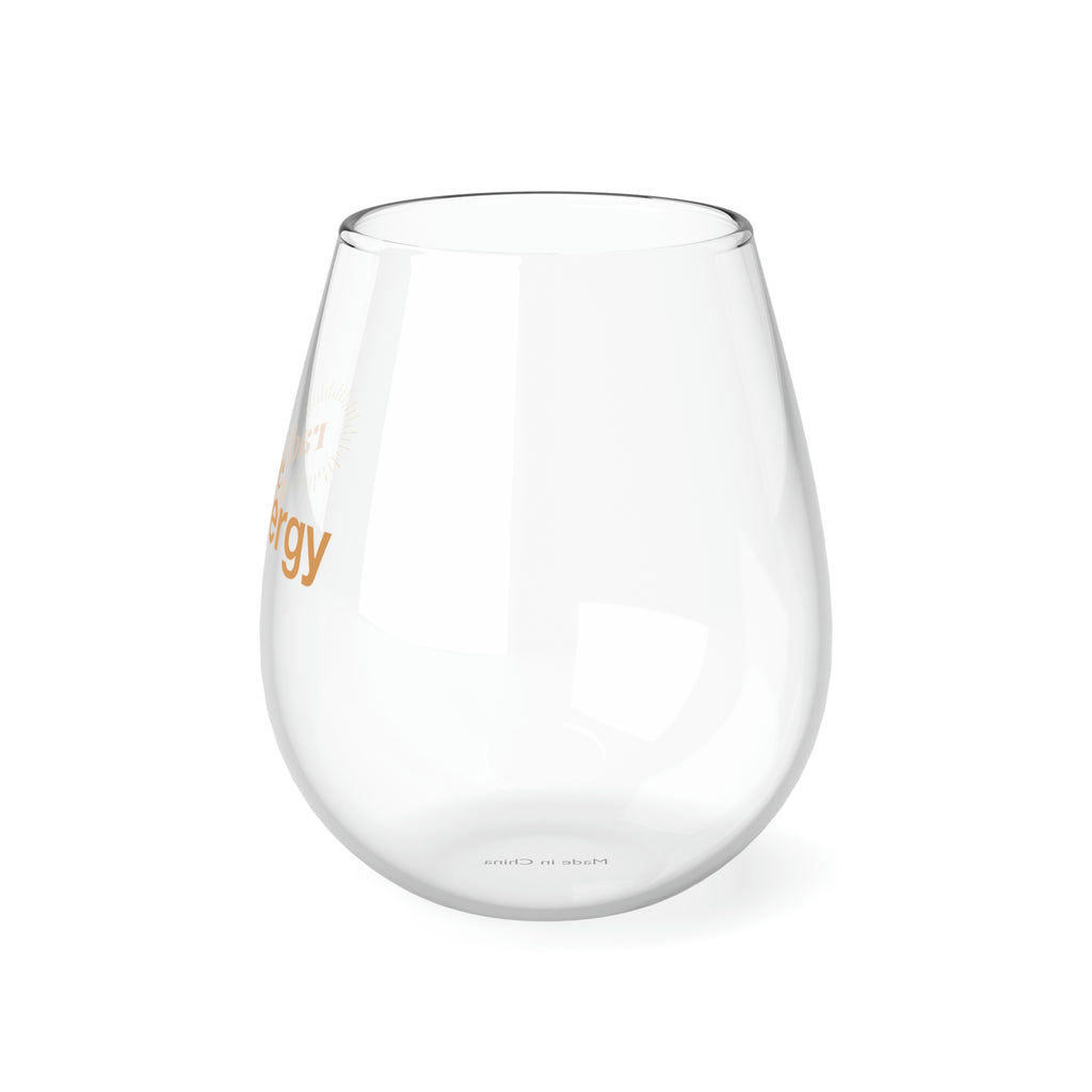 "Energy" Stemless Wine Glass, 11.75oz