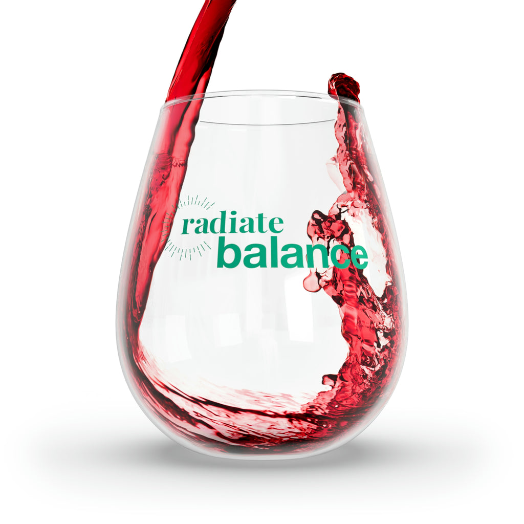 "Balance" Stemless Wine Glass, 11.75oz