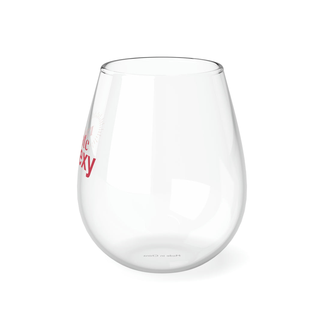 "Sexy" Stemless Wine Glass, 11.75oz
