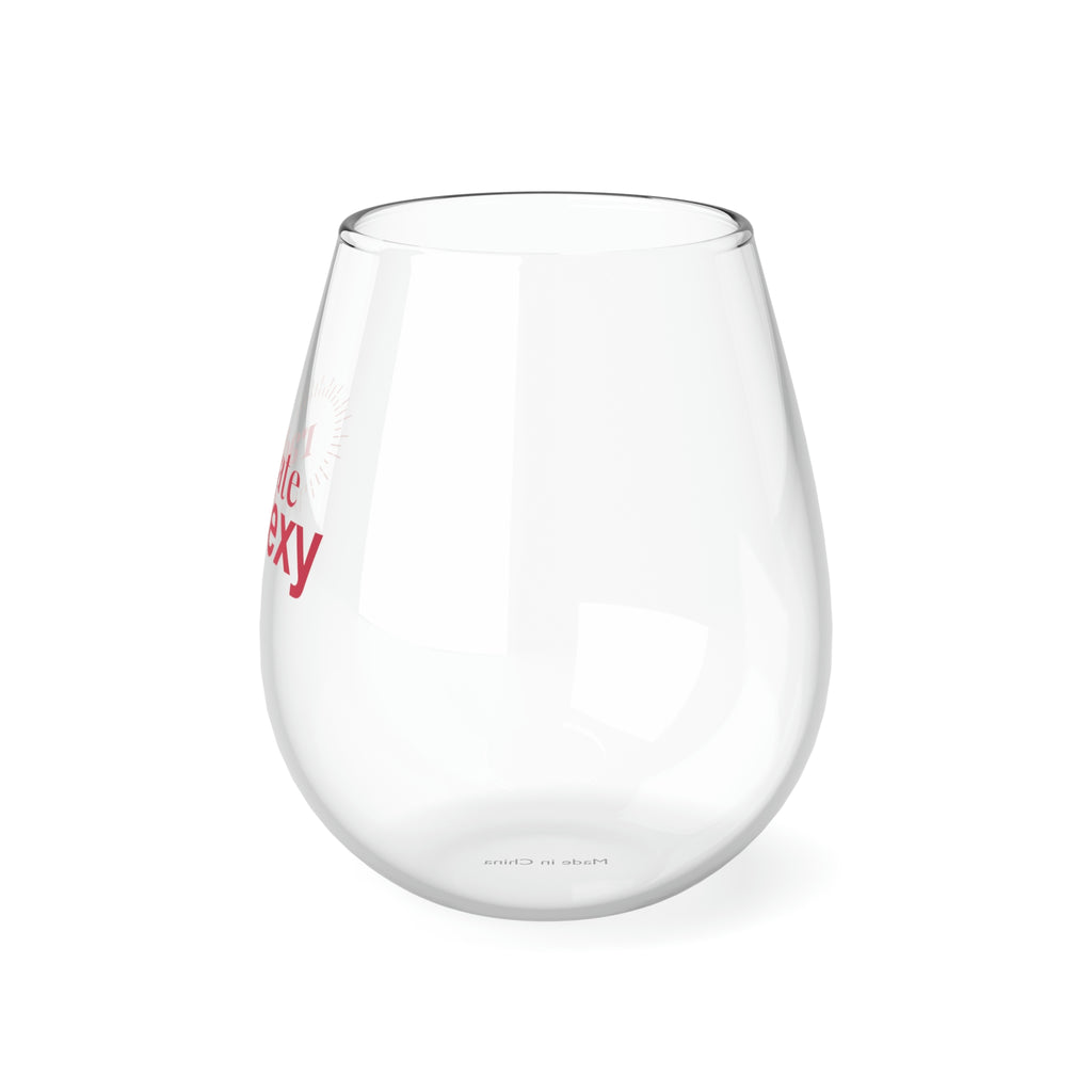 "Sexy" Stemless Wine Glass, 11.75oz