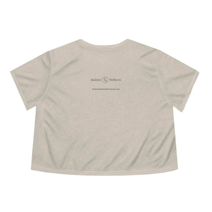 Radiate Beauty Women's Flowy Cropped Tee