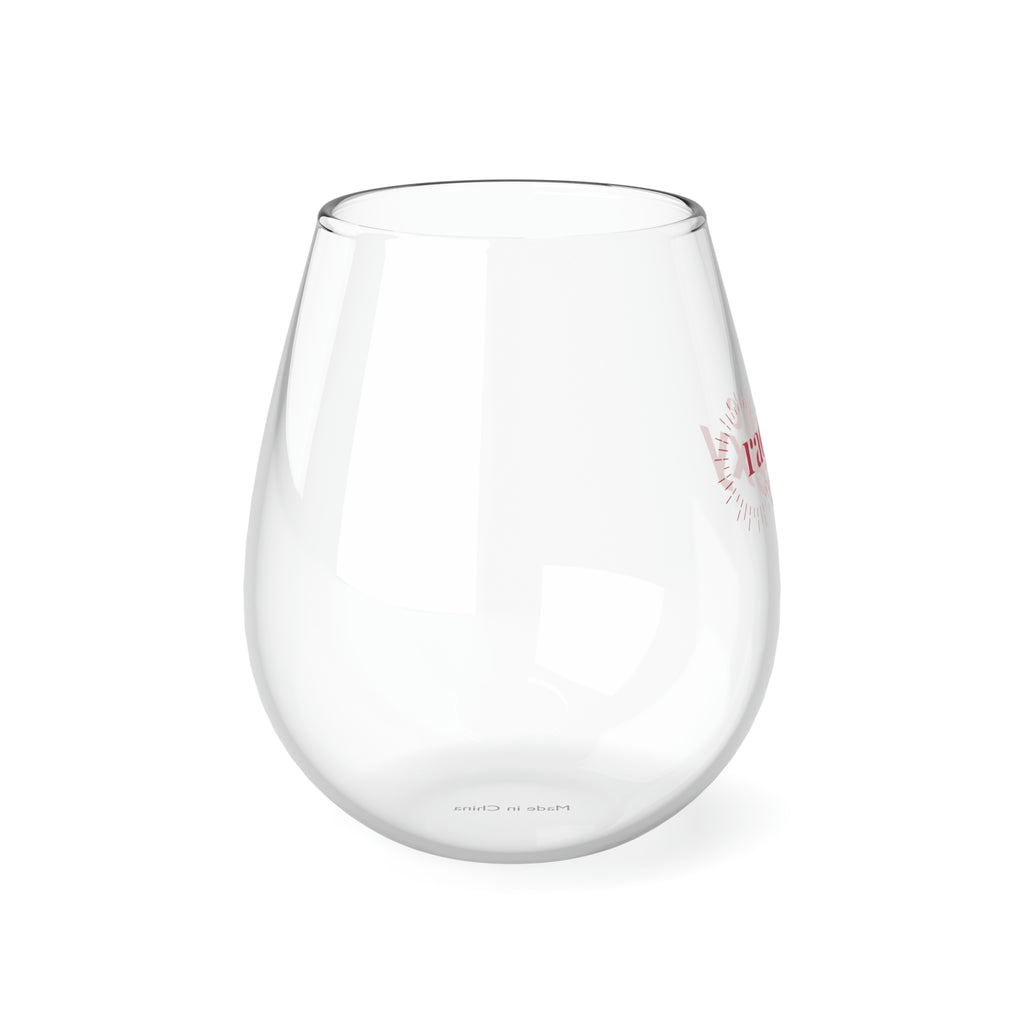 4oz Wine Plastic Glasses Pack of 4 Plastic Stemless