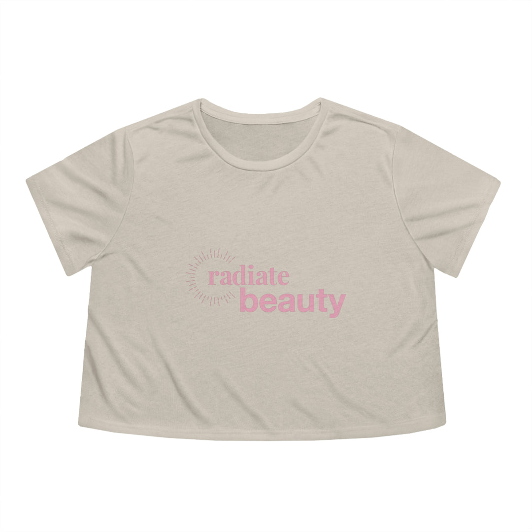 Radiate Beauty Women's Flowy Cropped Tee