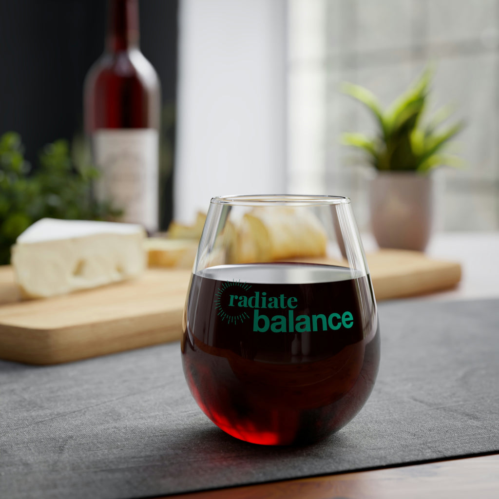 "Balance" Stemless Wine Glass, 11.75oz