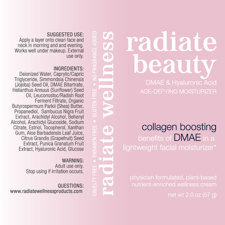 Radiate Beauty- Facial Moisturizer