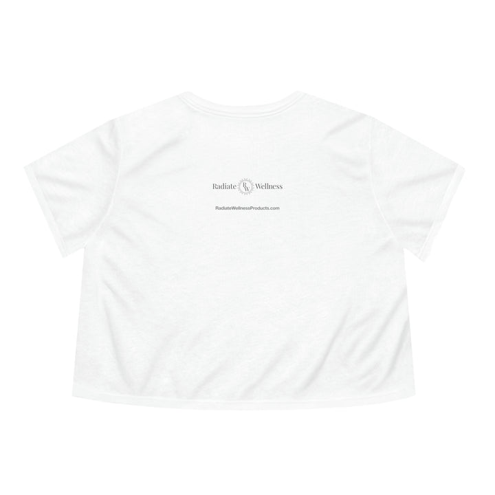 Radiate Beauty Women's Flowy Cropped Tee
