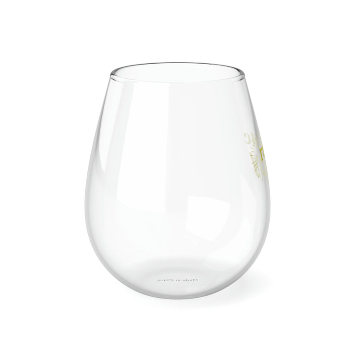 "Joy" Stemless Wine Glass, 11.75oz