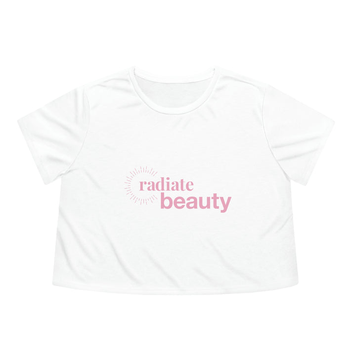 Radiate Beauty Women's Flowy Cropped Tee